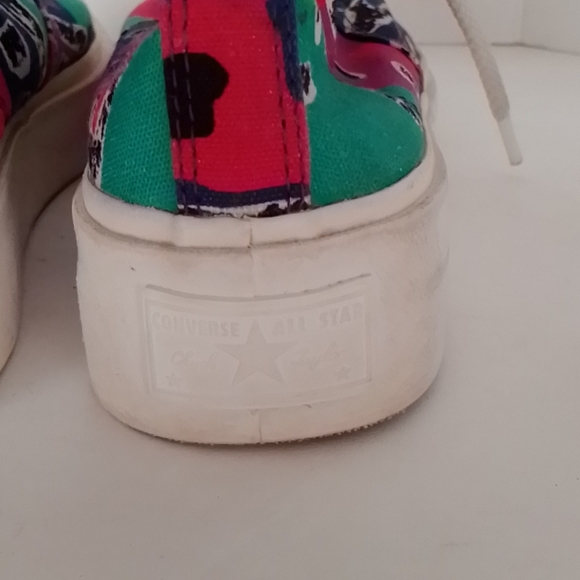 Fear of God Converse high top sneakers 80s print M 5 WM 6.5 - Picture 5 of 10